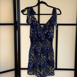 Rebecca Taylor romper with pockets